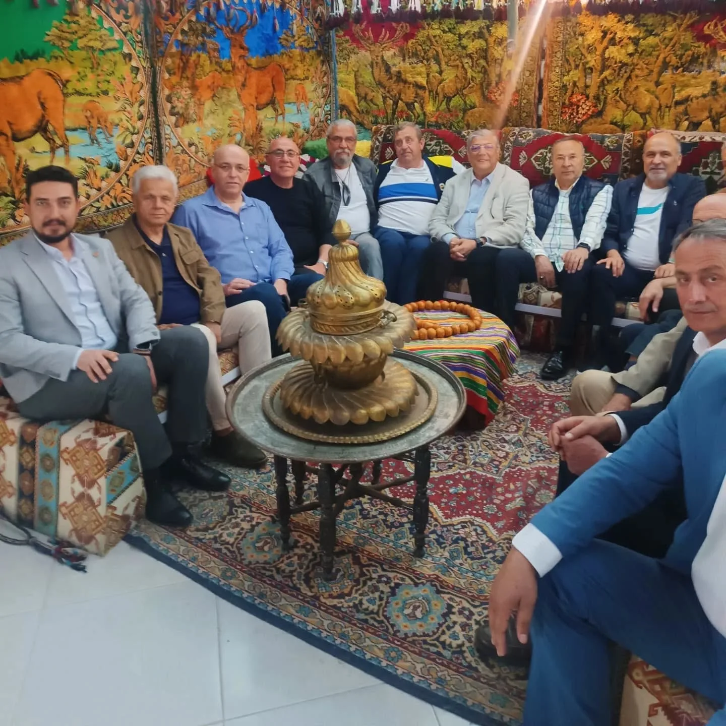 Borsiap üyelerine OBA müzemizi tanıttık. Sıcak bir ortamda dostlarımızla muhabbetten keyif…