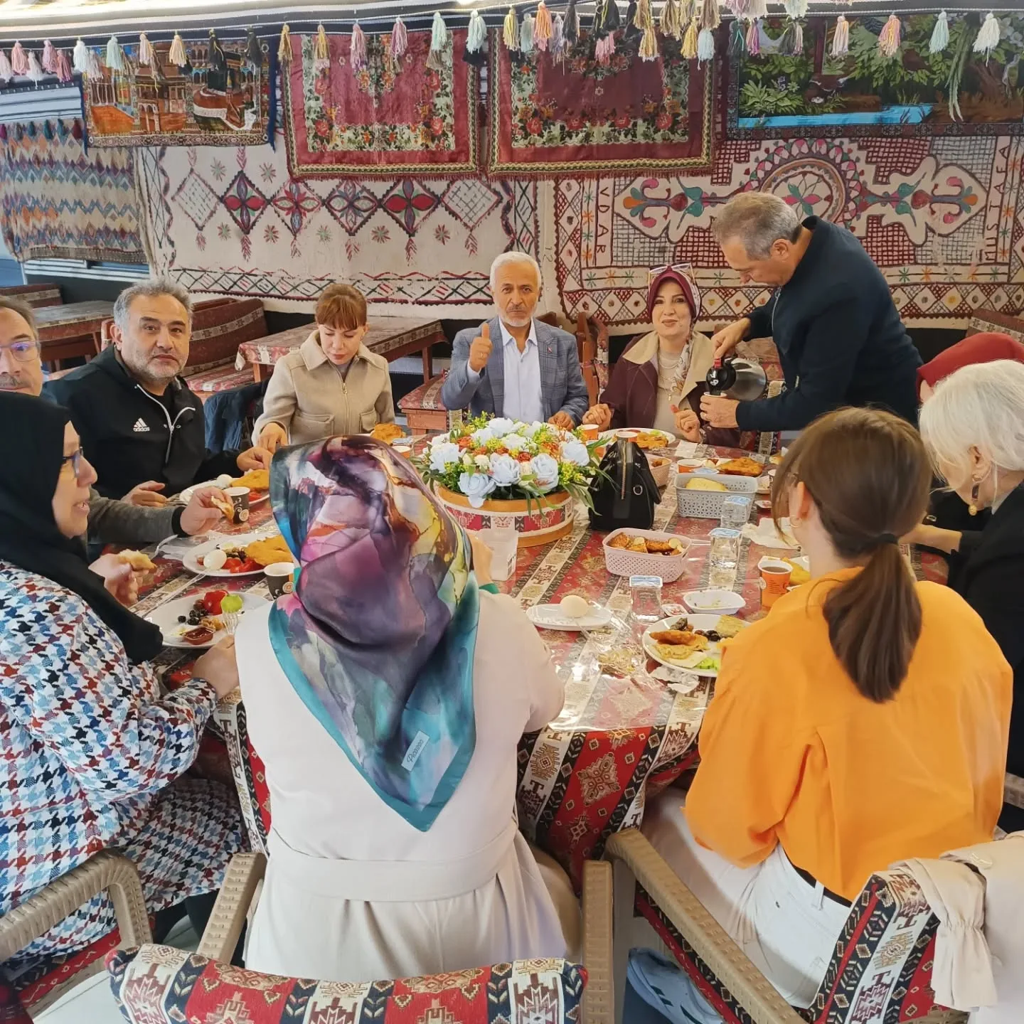 Sayın Manisa vekilimiz op.dr. Muzaffer Yurttaş liderliğinde manisa TEDD derneği OBA müzemi…